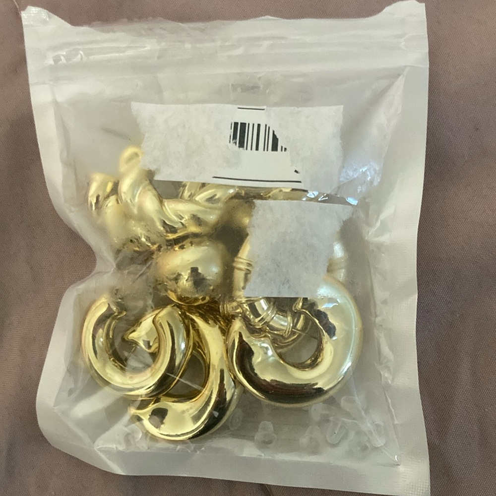 Gold Hoop Earrings